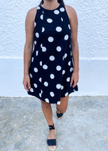 Load image into Gallery viewer, Black Polka Dress
