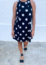 Load image into Gallery viewer, Black Polka Dress
