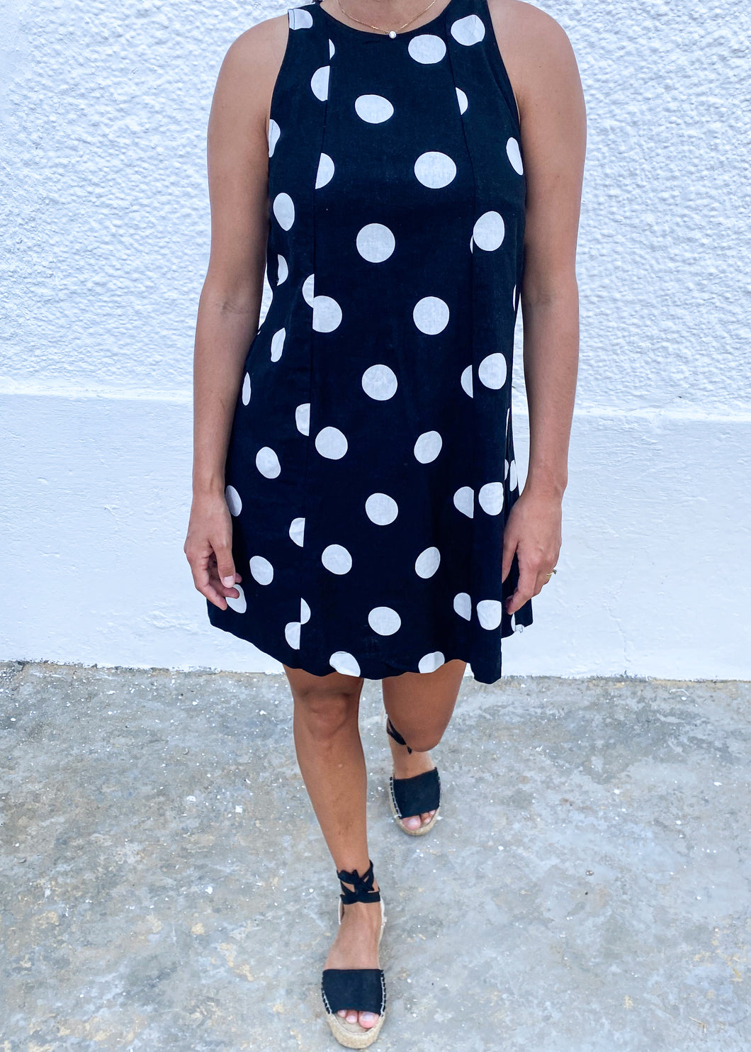 Black Polka Dress