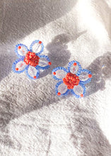 Load image into Gallery viewer, Beaded Floral Studs
